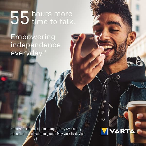 Varta Batteri Energy 10.000mah 2xusb A/1xusb C Hvid