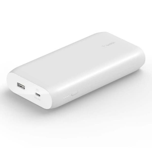 Belkin Batteri 20.000mah 30w Pd Usb-c/usb-a Hvid