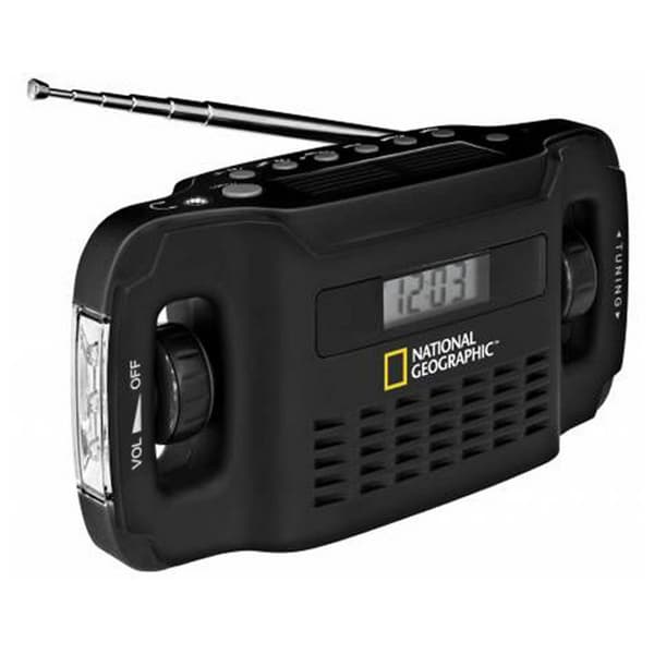 National Geographic Sol Laddare 9048000 Svart