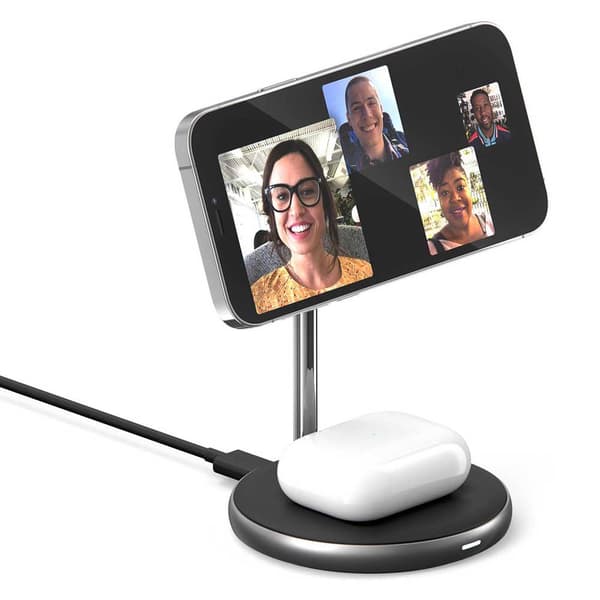 Hyper Magnetisk Trådløs Oplader Iphone 12 And Airpods Søvfarvet