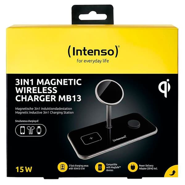 Intenso Trådløs Oplader Mb13 Søvfarvet
