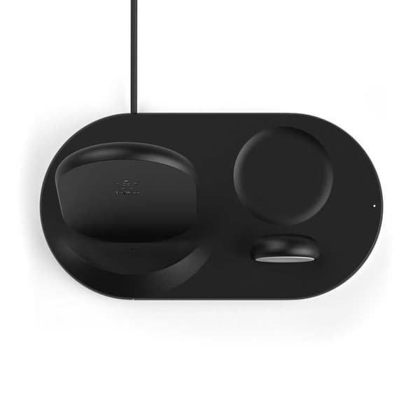 Belkin 3 In 1 Wireless Pad/stand/apple Watch Musta