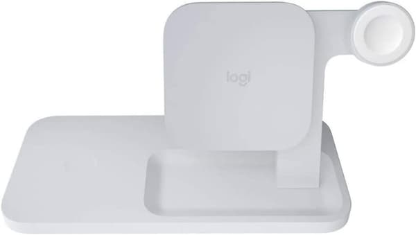Logitech Powered 3-IN-1 DOCK för telefoner iPhone AirPods Apple Watch