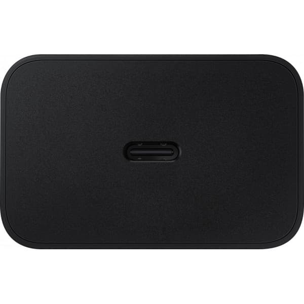 Samsung 45 W hurtigoplader, med USBCkabel, sort.