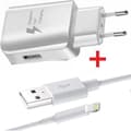 Miniatyrbild 1 av 4: Pack Laddare + Kabel för Apple iPhone SE 2020 Snabbladdare Ultrasnabb NY GENERATION 3A med LIGHTNING USB-KABEL