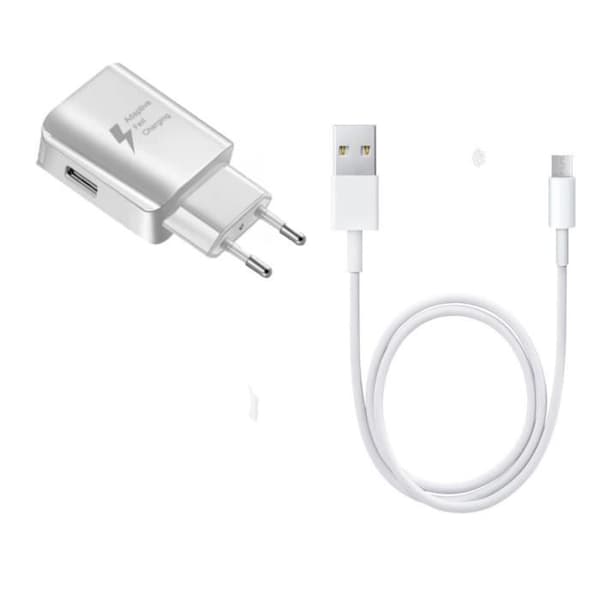 3A laddare för Hisense PureShot+ + mikro-USB-kabel - Ultrasnabb och kraftfull 3A-laddare + mikro-USB-kabel