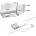 Miniatyrbild 1 av 4: Laddare + kabelpaket för Samsung Galaxy S21 FE SD888 Snabbladdare Ultrakraftig och snabb 3A med USB-Typ C-KABEL