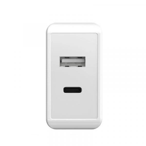 Inomhusladdare - EWENT - EW1328 - Vit - Snabbladdning - Elektrisk skydd