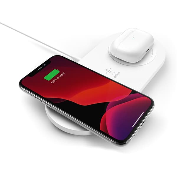 Belkin Boost Charge Wireless Pad 2x15w Wiz008vfwh Valkoinen