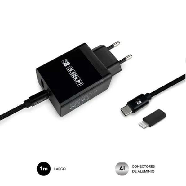 Subblim Usb-c Oplader Pd25w B Søvfarvet