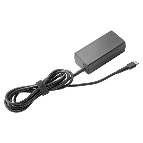 Hp Laptop Oplader 45w Usb C Søvfarvet Sort