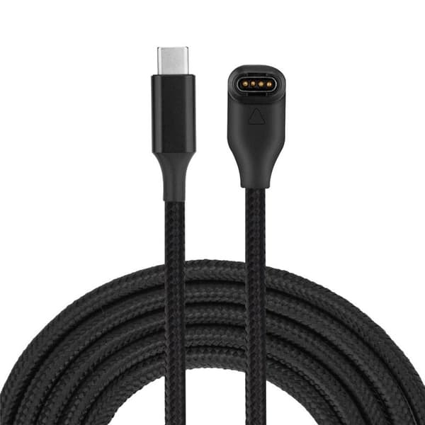 Opladningskabel Datasynk 90° USB-C Garmin Legacy Hero Captain Marvel