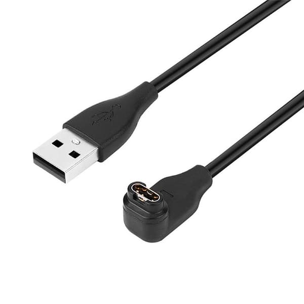 Opladningskabel Datasynk 90° USB-A Garmin Swim 2