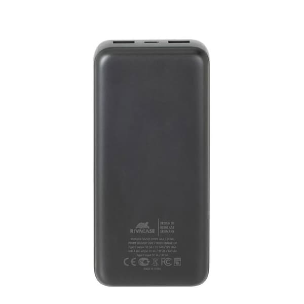 Rivacase Power Bank Va2521 20.000mah Svart