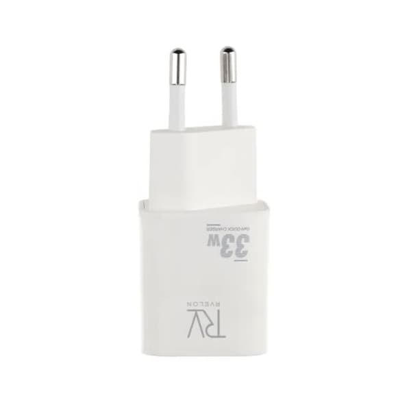 Rvelon 33W USB-C+A GaN Väggladdare