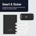 Miniatyrbillede 3 af 6: Ansmann 20000 mAh PB222PD sw Power Bank Power Delivery 3.0 Quick Charge 2.0 LiPo (1700-0155)