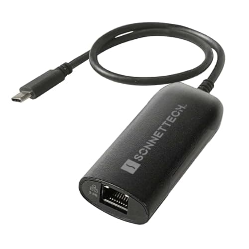 Sonnet Solo 2,5 G USB-C 2,5 Gb Ethernet-adapter (SOLO-NBASE-T) Svart