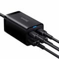 Pikkukuva 4 / 7: Baseus Mukana Usb-c Usb-a Ja Usb-c Seinälaturi Gan3 Pro 65w 3a 2xusb-a 2xusb-c