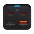 Pikkukuva 2 / 7: Baseus Mukana Usb-c Usb-a Ja Usb-c Seinälaturi Gan3 Pro 65w 3a 2xusb-a 2xusb-c