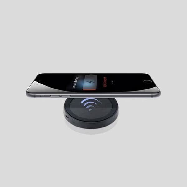 SHOP-STORY - Trådlös induktionsladdare för Micro-USB-smarttelefoner, SAMSUNG, HTC, SONY, MOTOROLLA och andra - Färg Svart