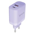 Miniatyrbillede 1 af 5: Muvit For Change Usb-a Og Usb-c Vægoplader 36w + Pd 45w
