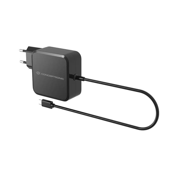 Conceptronic Usb-c Vægoplader Ozul05be 100w Sort
