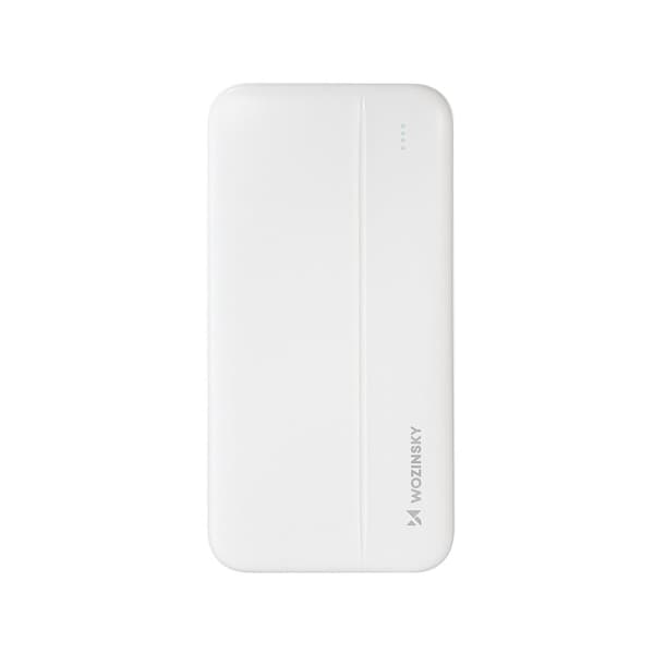Powerbank Li-Po 10000mAh 2xUSB hvid
