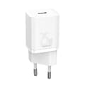 Miniatyrbillede 1 af 6: Super hurtig USB-C 25W Power Delivery Quick Charge oplader - hvid