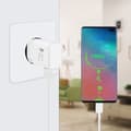 Miniatyrbild 3 av 5: Laddare + kabelpaket för ZTE Blade A53 Snabbladdare Ultrakraftig och snabb NY GENERATION 3A med USB-Typ C-KABEL