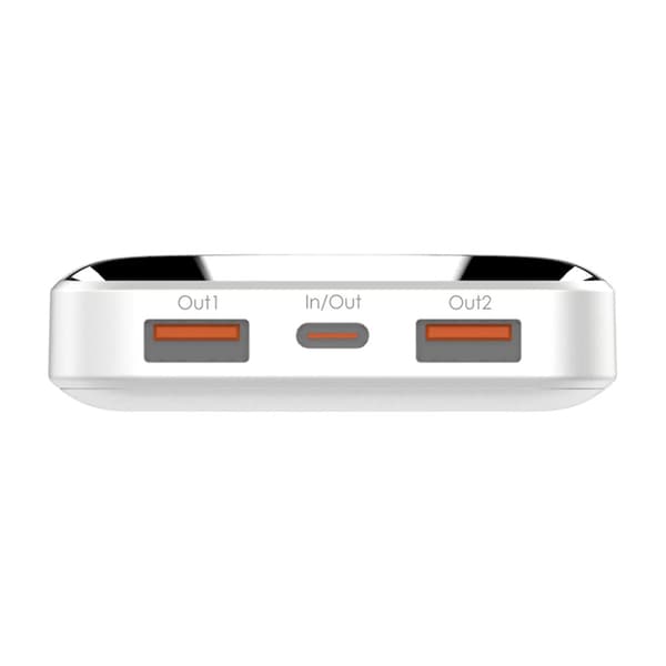 Powerbank LDNIO 10000 mAh Qi induktionsmagnet USB-C
