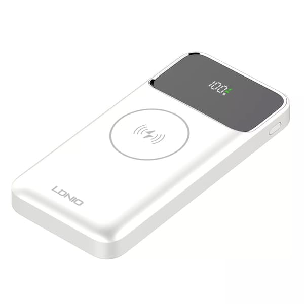 Powerbank LDNIO 10000 mAh Qi induktionsmagnet USB-C