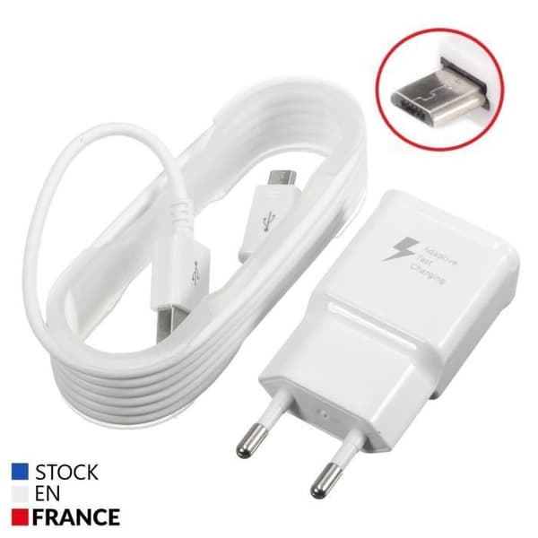 Laddarpaket + kabel för Doogee F3 Pro Snabbladdare Ultrakraftig och snabb NY GENERATION 3A med Micro USB-KABEL
