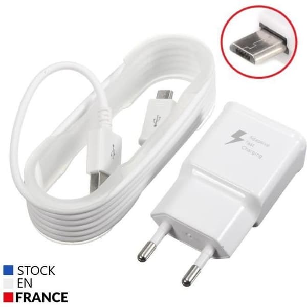 Laddarpaket + kabel för Huawei Honor 8X Snabbladdare Ultrakraftig och snabb NY GENERATION 3A med Micro USB-KABEL