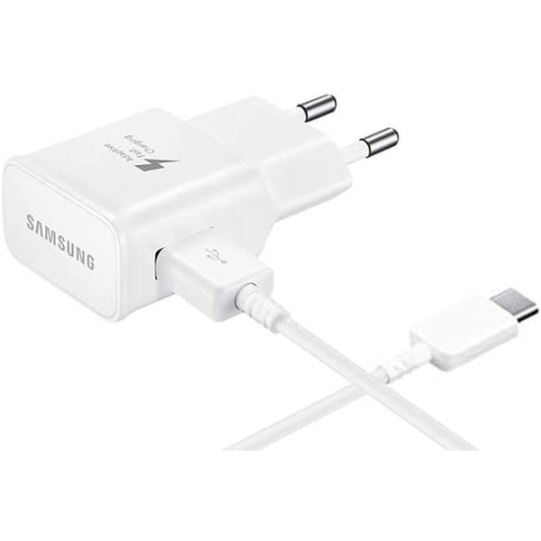 Pack Laddare + Kabel för Samsung Galaxy A40 Snabbladdare Ultrakraftig och snabb NY GENERATION 3A med USB-Typ C-KABEL