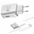 Miniatyrbild 2 av 4: Laddarpaket + kabel för Xiaomi Mi 10T Pro Snabbladdare Ultrakraftig och snabb NY GENERATION 3A med USB-Typ C-KABEL