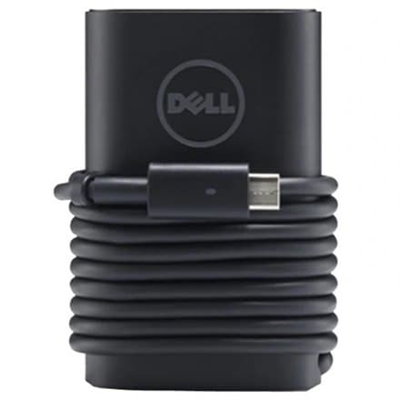 Dell | AC-adapter med strømledning | USB-C | 100W Sort