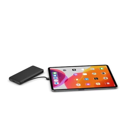 Belkin | BOOST CHARGE Plus Power Bank | 10000mAh | Integroidut LTG- ja USB-C-kaapelit | Musta