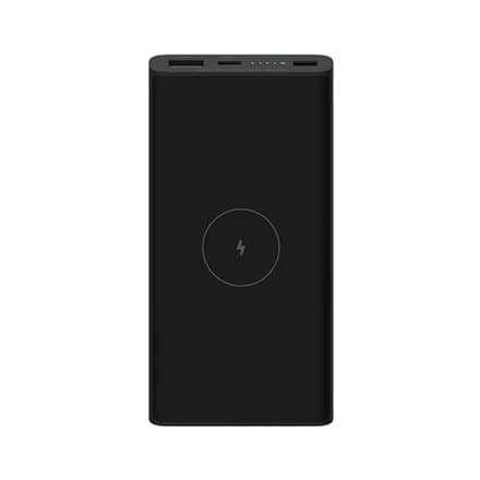 Xiaomi | 10W trådløs Power Bank 10000mAh | 10000mAh | 5V/3A | Sort