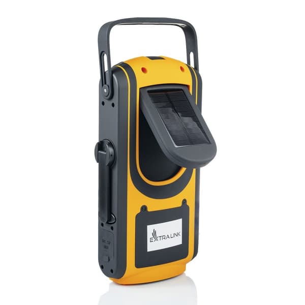 Extralink Power Ranger EPS-6000 | Powerbank | 6000mAh, FM radio, LED lampe, Dynamo, Solpanel