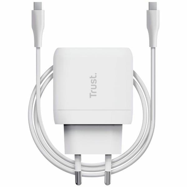 Trust Usb-c Vægoplader Maxo 45w Vit