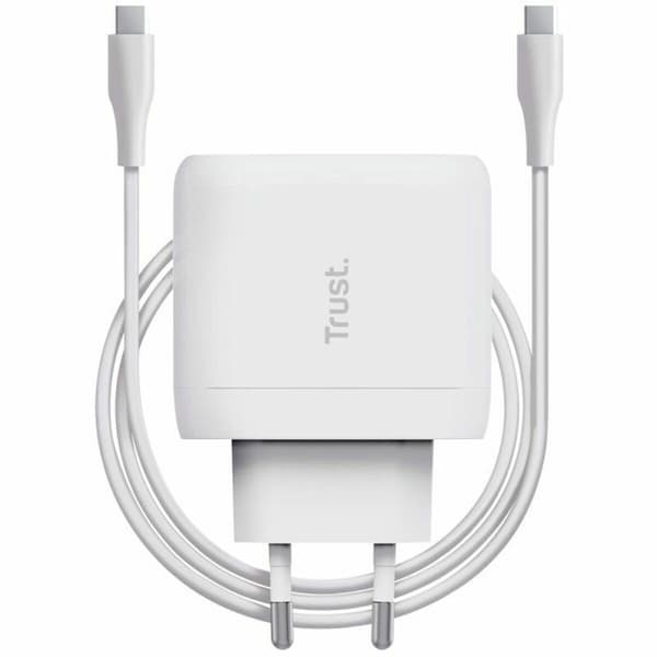 Trust Usb-c Väggladdare Maxo 65w Vit
