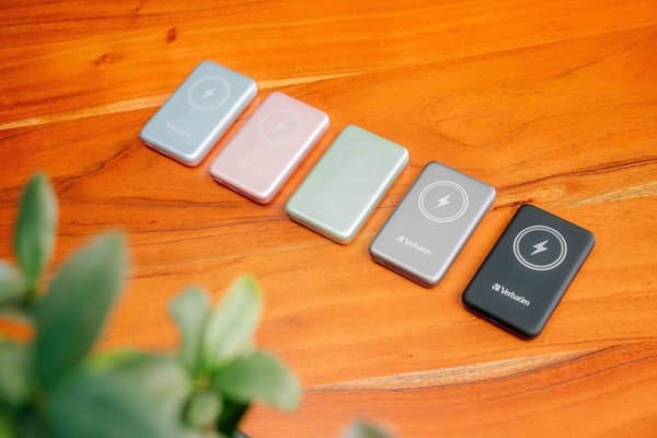 Charge 'n' Go magnetisk trådløs powerbank 10000 sort