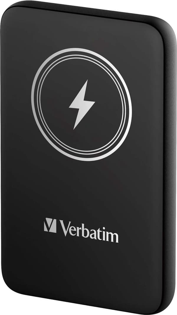 Charge 'n' Go magnetisk trådløs powerbank 10000 sort