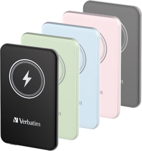 Charge 'n' Go magnetisk trådløs powerbank 10000 sort