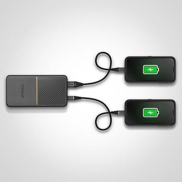 OtterBox Powerbank 20 000 mAh 18W USB/USB-C PD Svart