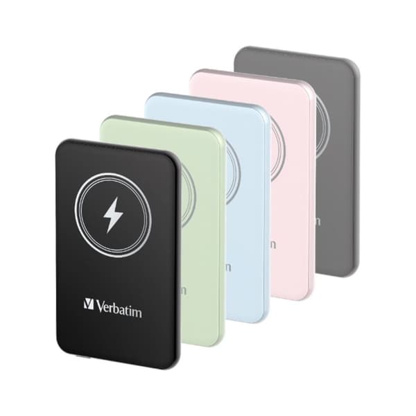 Charge 'n' Go magnetisk trådløs powerbank 5000 sort