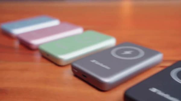 Charge 'n' Go magnetisk trådlös powerbank 5000 rosa