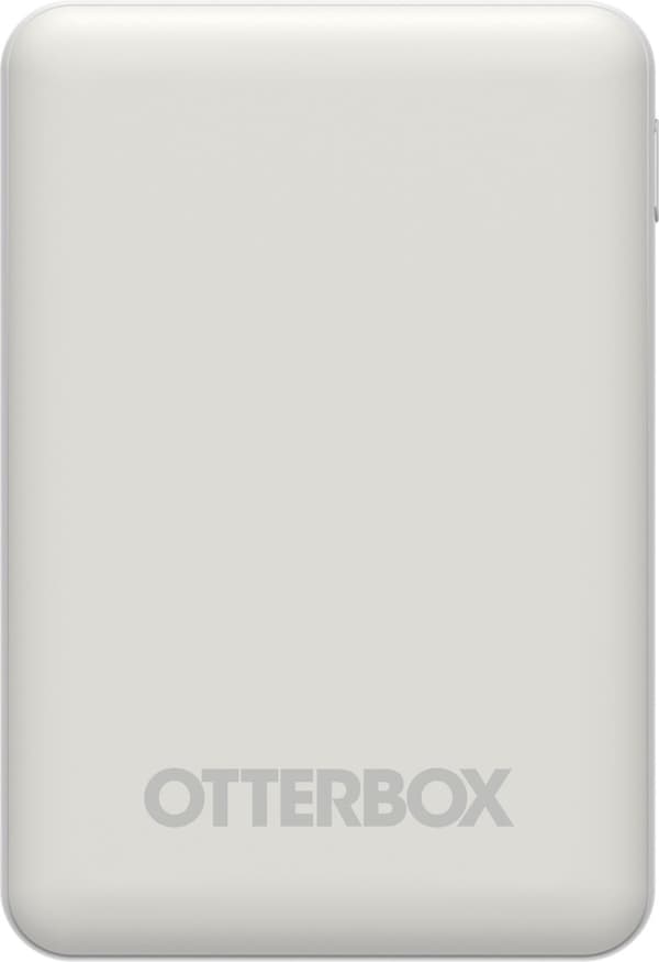 OtterBox USB-A powerbank 5.000 mAh 10W med 3-i-1 kabel 1M Hvid