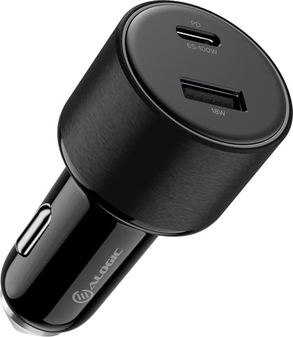 Alogisk positionsenhed bil 100W USB-C+USB-A+USB-C til USB-A-kabel (CRCA100C1)