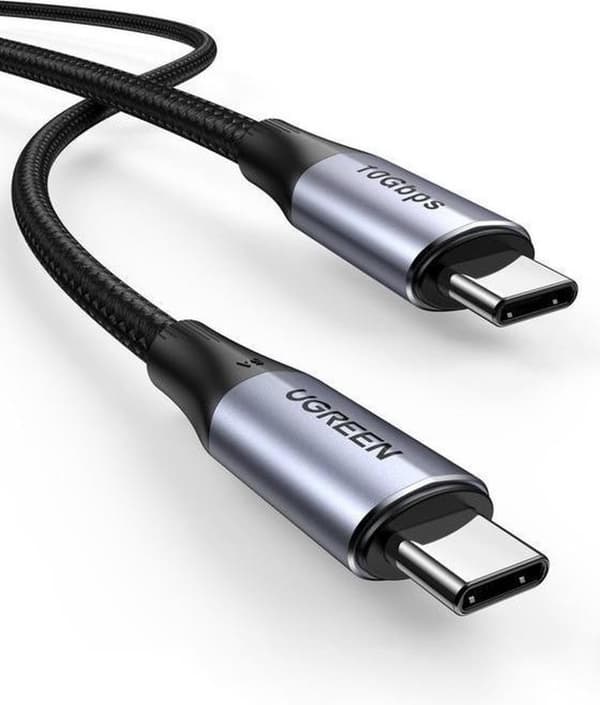 UGREEN - USB-typ CM/M-kabel, 5A snabbladdning / Thunderbolt 3